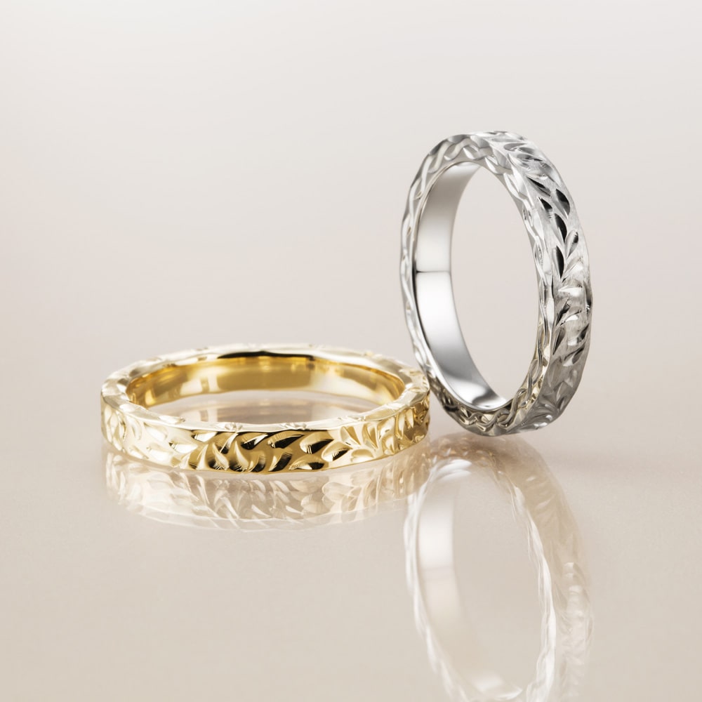 マカナ結婚指輪のスリムタイプ
