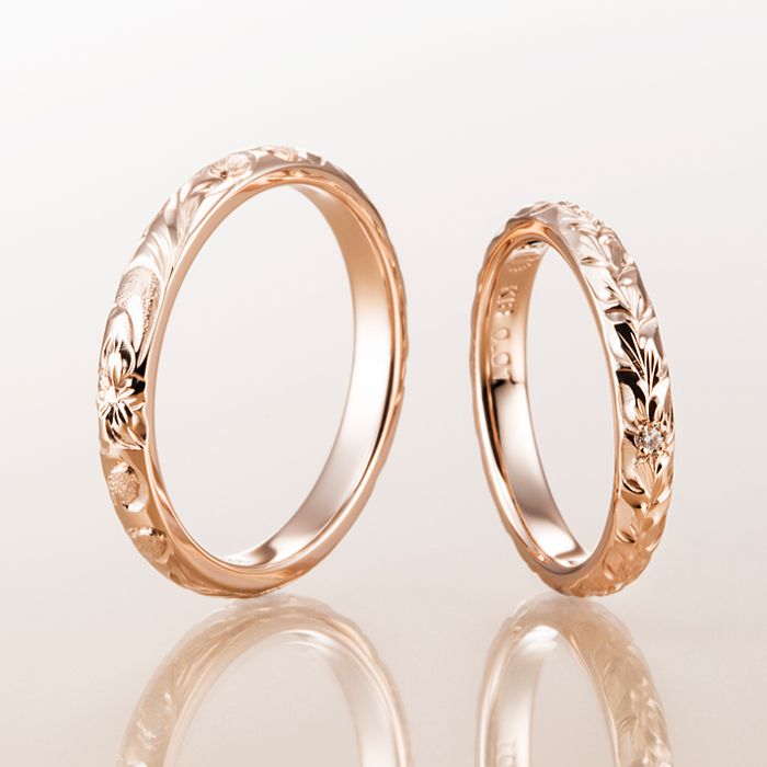 結婚指輪 バレルタイプ2.8mm K18ピンクゴールド | 結婚・婚約指輪なら 