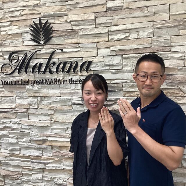 ✨京都福知山市&兵庫伊丹市よりご来店✨garden京都本店でマカナの婚約指輪をご成約頂きましたお二人様😊

@garden_kyoto_ 
【素敵な婚約指輪と結婚指輪を丁寧に説明してくださっていいものを購入できました！
色々と話を聞いてもらえて、希望通りのリングを購入できました。
店長さん、ありがとうございました！】

@garden_bridal_index 
#ハワイウェディング #ハワイアンジュエリー #マカナ #makana #結婚指輪